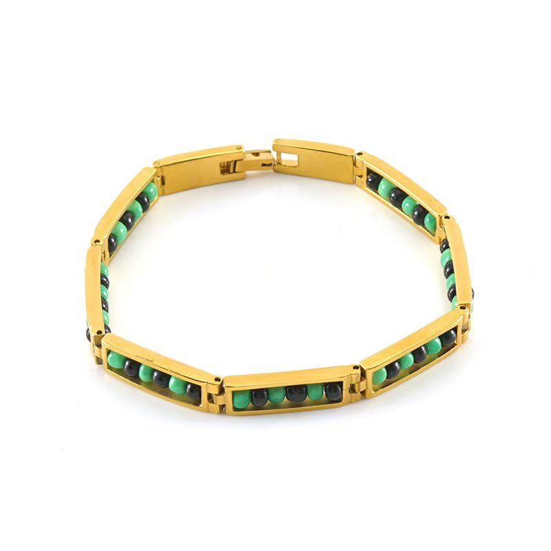 Vibrant Beaded Bangles