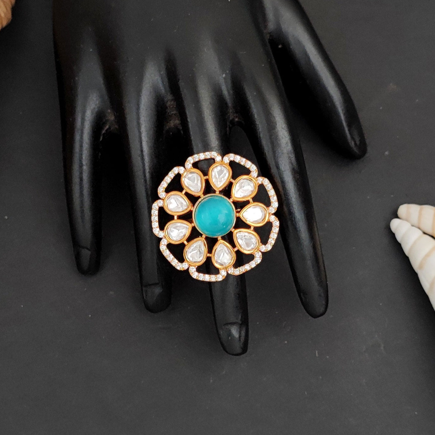 Kundan rings