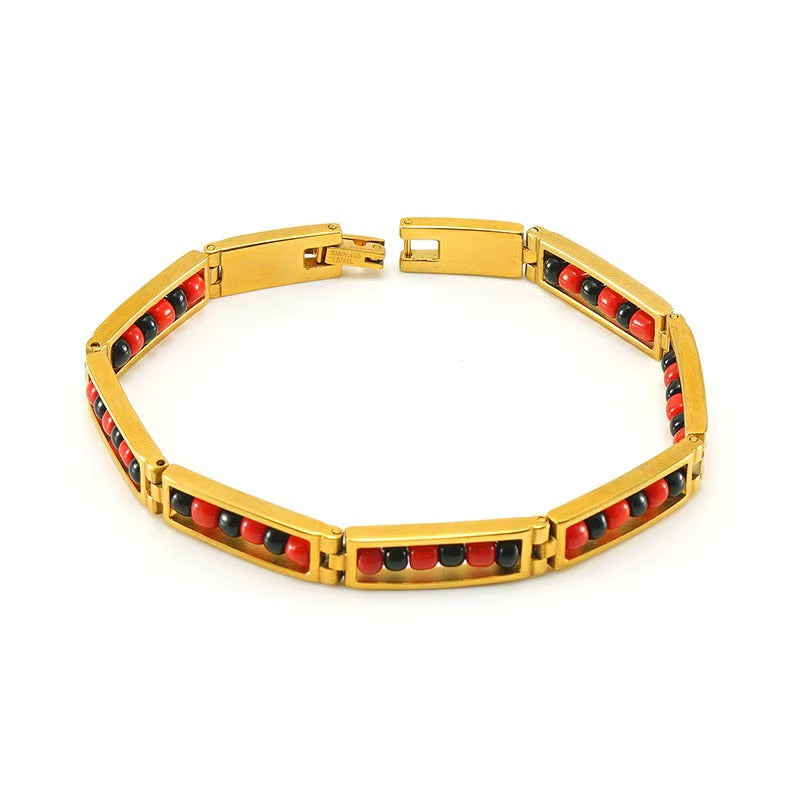 Vibrant Beaded Bangles