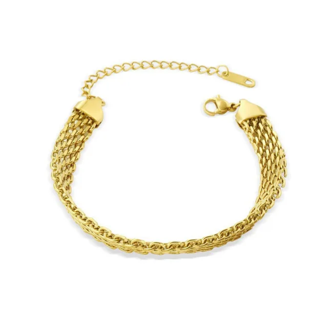 Golden Web Bracelet