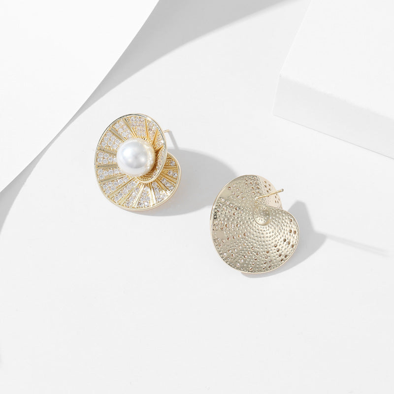 Pearl earrings
